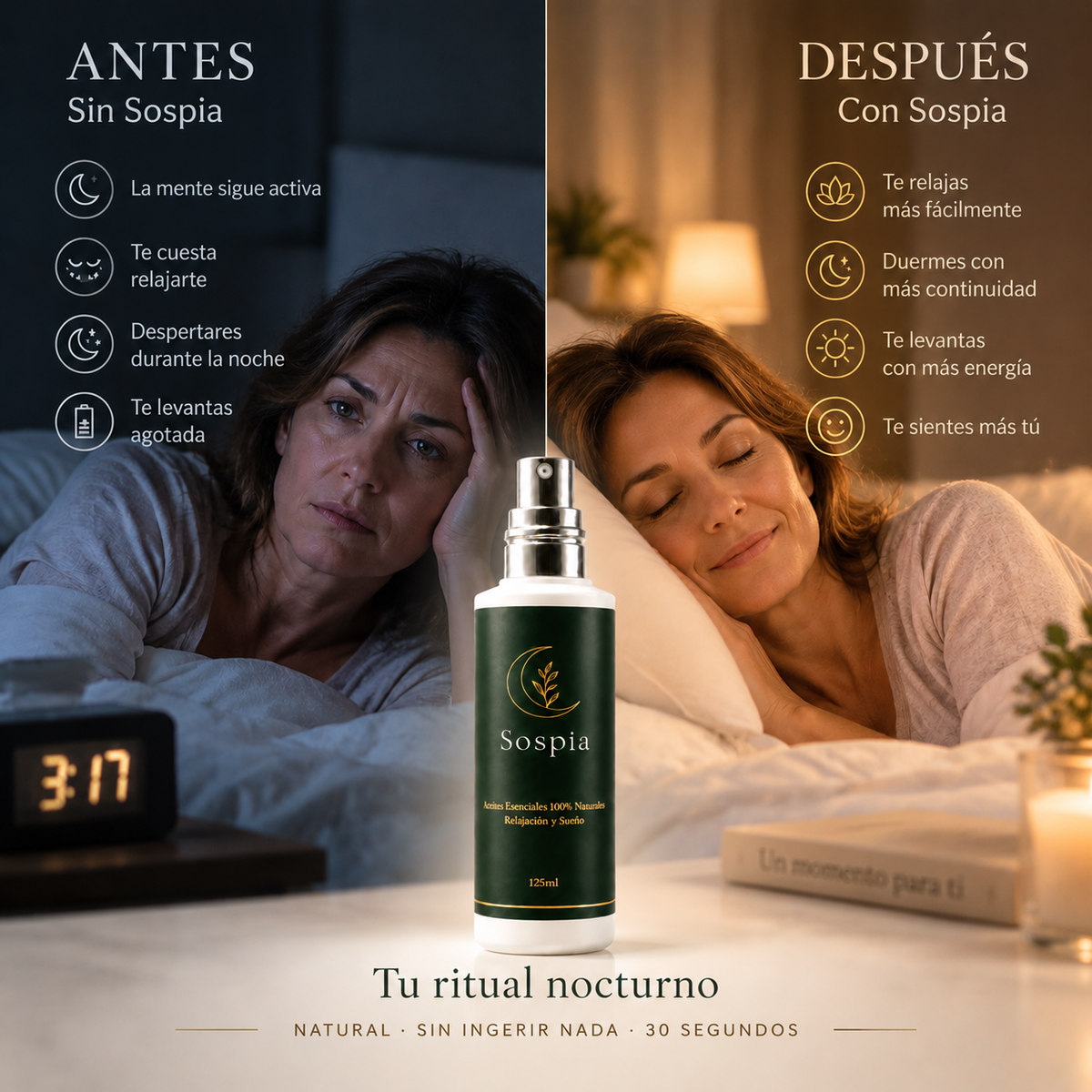 Sospia™ — Ritual Nocturno Natural
