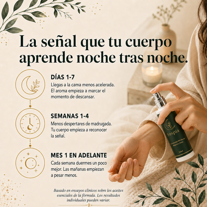 Fórmula natural para descansar por la noche