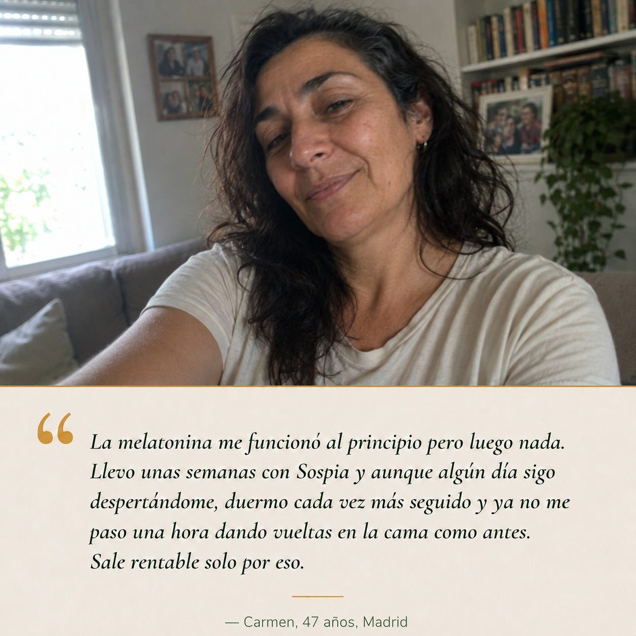 Fórmula natural para descansar por la noche