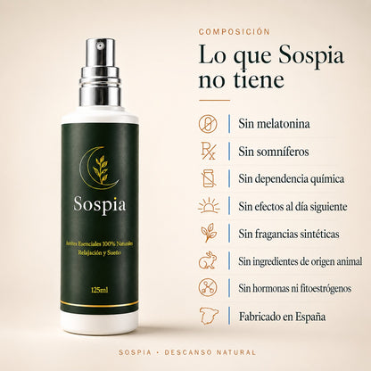 Fórmula natural para descansar por la noche