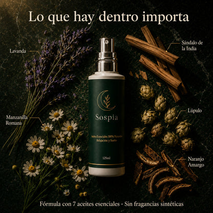 Fórmula natural para descansar por la noche